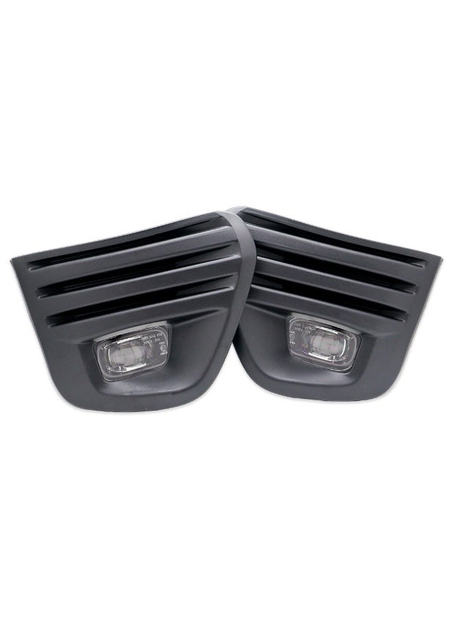 DLAA Pack of 2 Front NS1891L LED Fog Lamp with Black Cover Wires & Switch Suitable for Patrol 2020 | 1 Year International Warranty - Image 2